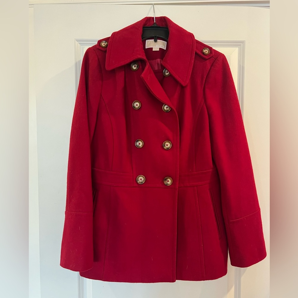 Micheal Kors Red Coat